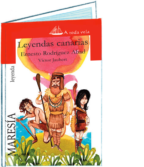 portada del Libro Leyendas Canarias - Ilustraciones de Victor Jaubert